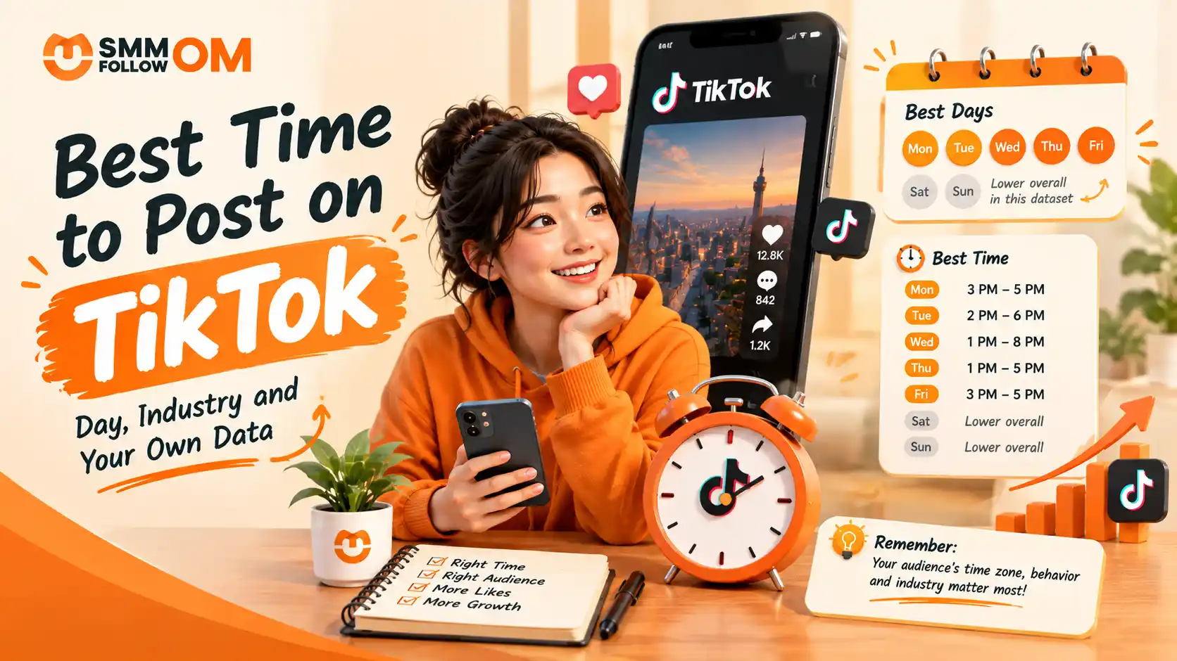 Best Time to Post on TikTok in 2026: Day, Industry and Your Own Data