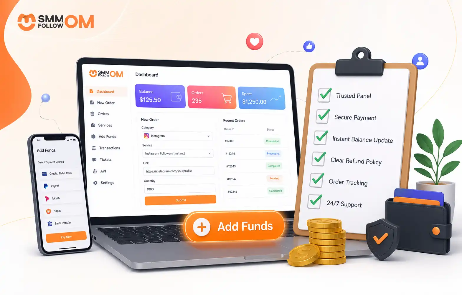 What To Check Before Adding Funds to the SMM Panel? A Full Checklist