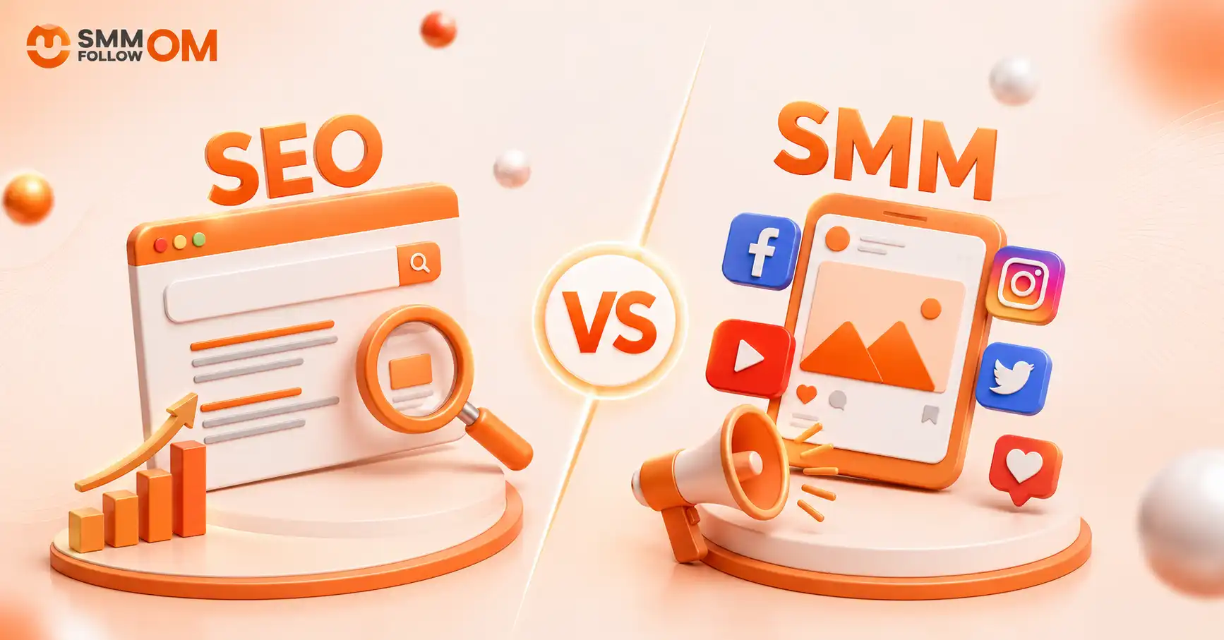 SEO vs SMM: Key Differences, Benefits, Costs, and Which Strategy Is Best for Your Business?